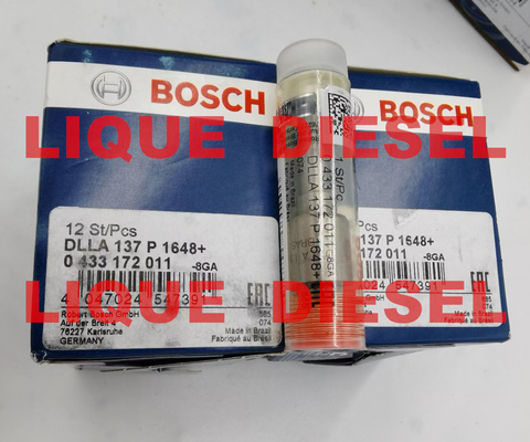 China BOSCH Fuel Nozzle 0433172011 , DLLA137P1648 , 0 433 172 011 , DLLA 137 P 1648 , DLLA137P1648+ supplier