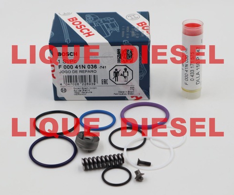 China BOSCH Repair kits F00041N036 , F 000 41N 036 include nozzle 0433171575 , DLLA150P847 supplier