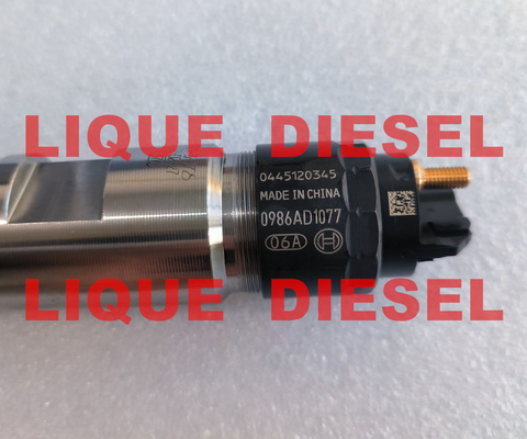 BOSCH Common rail injector 0445120345  0 445 120 345  0445 120 345 0986AD1077 0 986 AD1 077 supplier