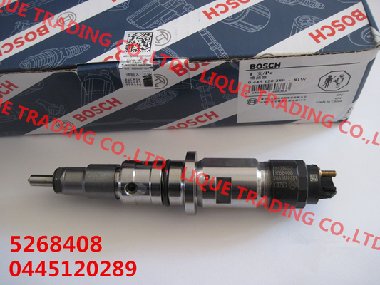 BOSCH INJECTOR 0445120289 / 5268408 Genuine Common rail injector 0445120289 / 0 445 120 289  for 5268408 supplier