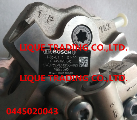 BOSCH Pump 0445020043 , 0 445 020 043 , 4988593 , 3975701 supplier