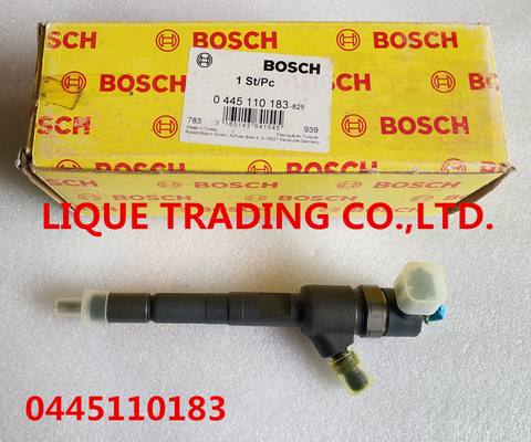 BOSCH  Common Rail injector 0445110183 , 0 445 110 183 Genuine and new Common Rail injector 0445110183 , 0 445 110 183 supplier