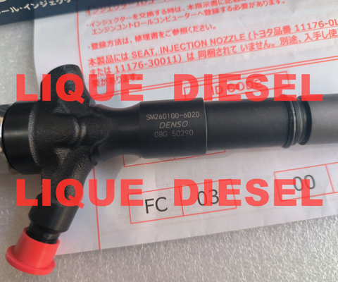 DENSO Fuel Injector 260100-6020 2601006020  295050-0810 2950500810  23670-0L110 23670-09380 supplier