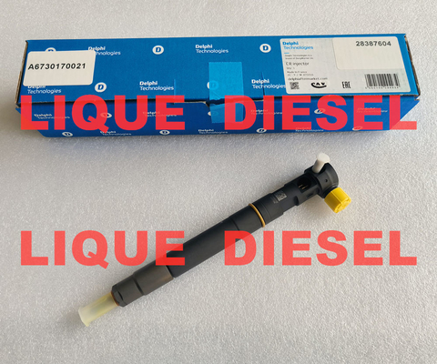 DELPHI fuel injector 28387604 6730170021 A6730170021 for SSANGYONG Tivoli original OE A 673 017 00 21 supplier