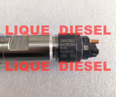 BOSCH Common rail injector 0445120345  0 445 120 345  0445120 345 33816255822 1112010-A11 supplier