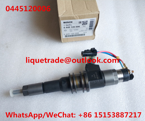 BOSCH Common rail injector 0445120006 ,  0 445 120 006 for MITSUBISHI 6M70 ME355278 supplier