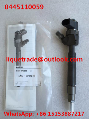BOSCH Common Rail Injector 0445110189 , 0 445 110 189 , 0445110190  for Mercedes Benz A6110701487 A6110701687 supplier