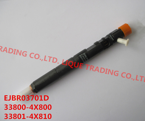 DELPHI Common rail injector EJBR03701D, R03701D, EJBR02901D for HYUNDAI &amp; KIA 33801-4X810, 33800-4X800 supplier