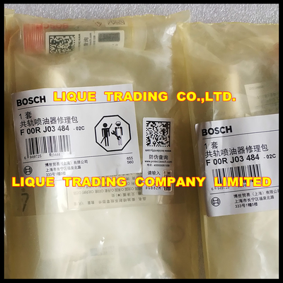 Genuine and New BOSCH injector repair kits F00RJ03484 (include DSLA140P1723,F00RJ02130,F00VC99002) for 0445120123, 49370 supplier