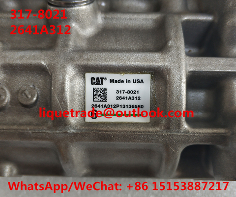 CAT Fuel Pump 317-8021 , 2641A312  For Caterpillar CAT pump 3178021 , 317 8021 supplier