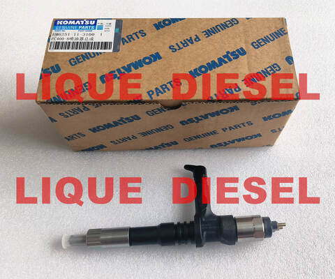 Genuine common rail injector 095000-6070 0950006070 6251-11-3100 6251113100 for PC400/450-8 engine supplier