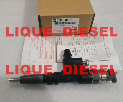 Genuine fuel injector 9729505333 2950503330 9729505076 2950500760  23670E9260 23670E0381 23670E0380 supplier