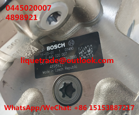 BOSCH Fuel Pump 0445020007, 0 445 020 007, 0445020175 ,Cummins 4897040, 4898921, IVECO 5801382396 supplier