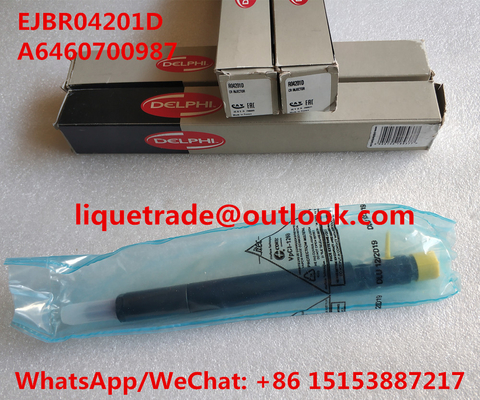 DELPHI INJECTOR EJBR04201D , R04201D , A6460700987 for Mercedes Benz supplier