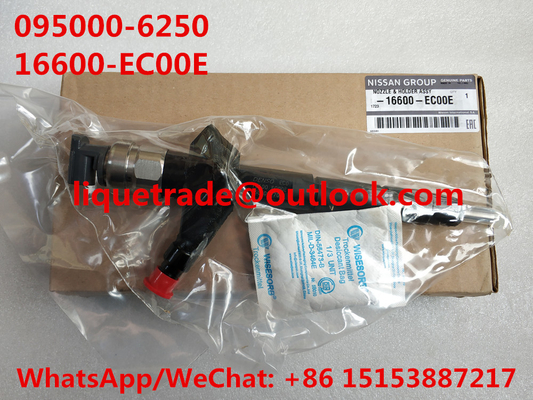 DENSO common rail injector 095000-6250, 095000-6252, SM9709500-6252D, for NISSAN 16600-EC00E , 16600EC00E supplier