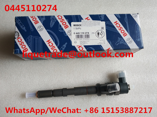 BOSCH common rail injector 0445110274 , 0445110275 , 0 445 110 274 , 0 445 110 275 for HYUNDAI 33800-4A500,  55200259 supplier