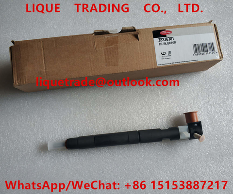 DELPHI Common rail injector 28236381, 33800-4A700 , 338004A700 for HYUNDAI supplier