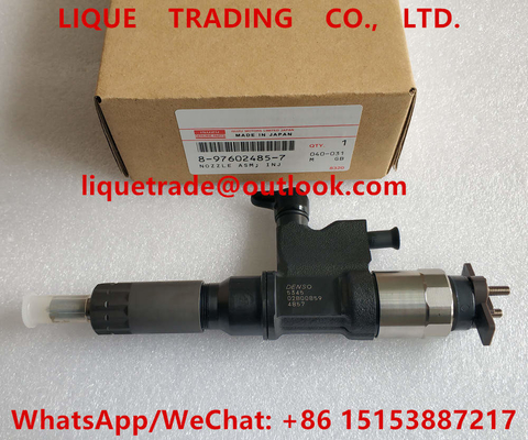 DENSO common rail injector 095000-5345 , 0950005345 , 97602485 , 8-97602485-7 , 8976024857 supplier