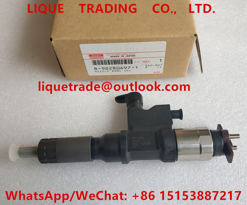 DENSO Common rail injector 295900-0640 , 8982806970, 8-98280697-0 , 8982806971, 8-98280697-1 for ISUZU 4HK1, 6HK1 supplier