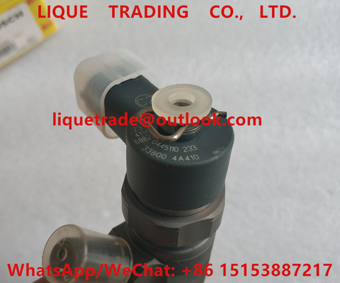 BOSCH Common rail injector 0445110232, 0445110233, 33800-4A400, 33800-4A410, 33800-4A420 for HYUNDAI &amp; KIA supplier