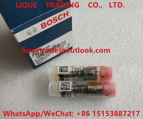 BOSCH injector nozzle 0433175271 , DSLA143P970 , 0 433 175 271 ,  DSLA 143P 970 supplier