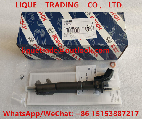 BOSCH Piezo injector 0 445 115 068, 0 445 115 069 , 6460701187, 6460701487 for Mercedes Benz supplier