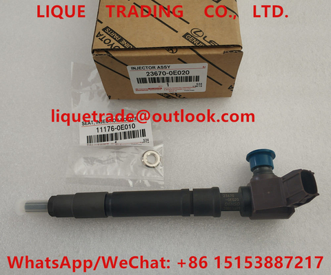 DENSO piezo injector 295700-0560 , 23670-0E020 , 2957000560 , 236700E020 for TOYOTA 2GD-FTV 2.4L supplier