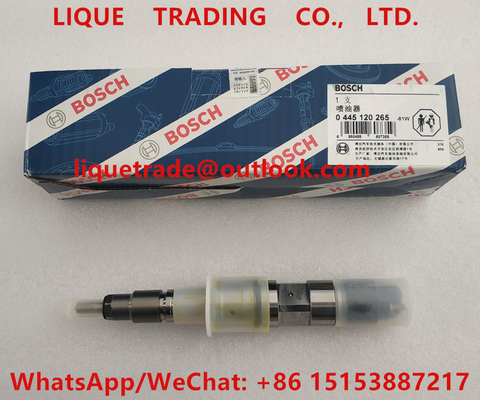 BOSCH injector 0445120265 , 0 445 120 265 , 0445 120 265 , 445120265 , 612630090001 for WEICHAI supplier