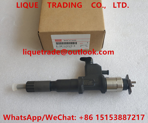 DENSO Injector 8-98140249-3 , 8-98140249-2, 8-98140249-1, 8-98140249-0, 8981402492, 8981402491, 8981402490 supplier