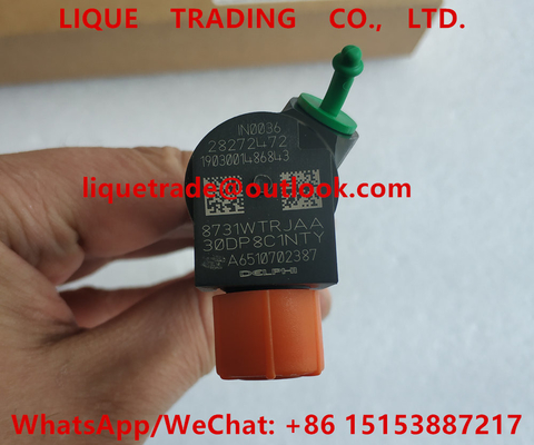 DELPHI Fuel Injector 28272472 , A6510702387  Solenoid CR INJECTOR 6510702387 supplier