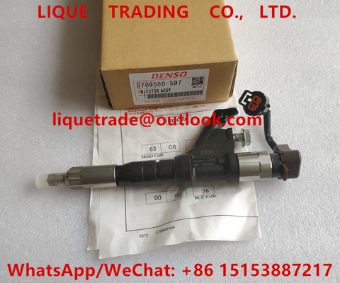 DENSO injector 9709500-597, 23670-E0360, 095000-5970, 095000-5971, 095000-5972 for HINO 700 Series E13C supplier