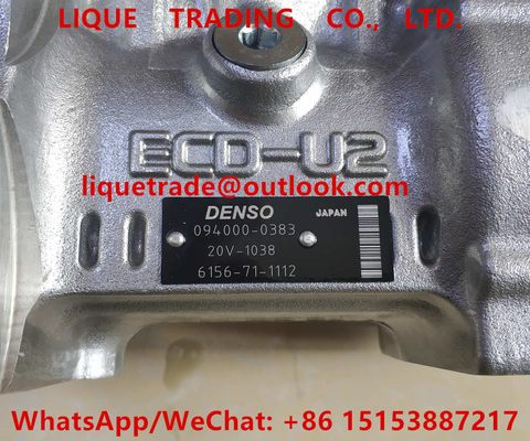 DENSO fuel pump 094000-0383 , 094000-0380, 094000-0381, 094000-0384 for KOMATSU PC450-7 6156-71-1112 ,6156711112 supplier