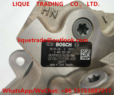 BOSCH Original Fuel Injection Pump 0445020065 , 0 445 020 065 , 0445 020 065 , 0445020 065 supplier