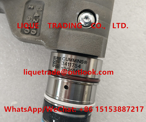 Cummins injector M11 QSM ISM 3411754 , genuine injector 3411754 supplier